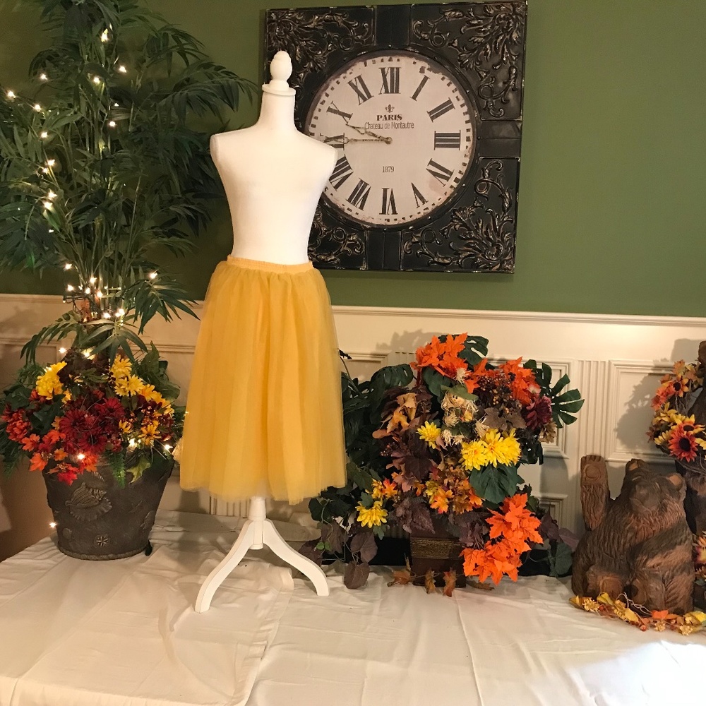 Midi Tulle skirt